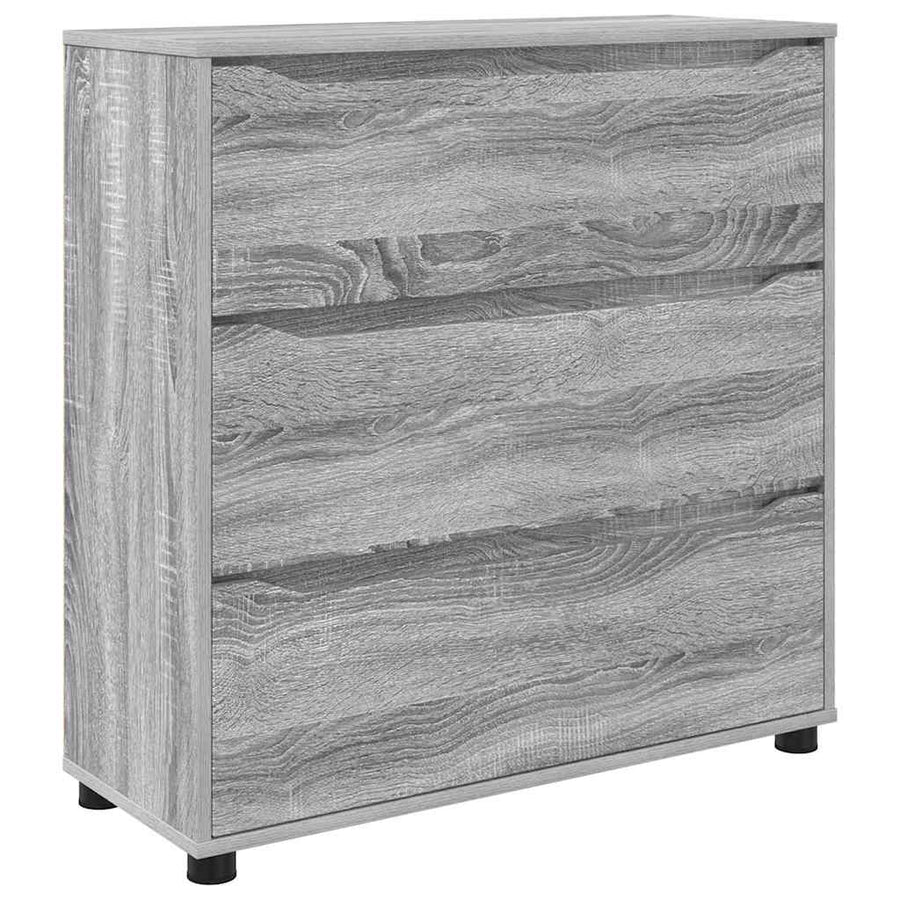 Opbergkast Grijs Sonoma 80 x 31 x 81 cm Bewerkt hout