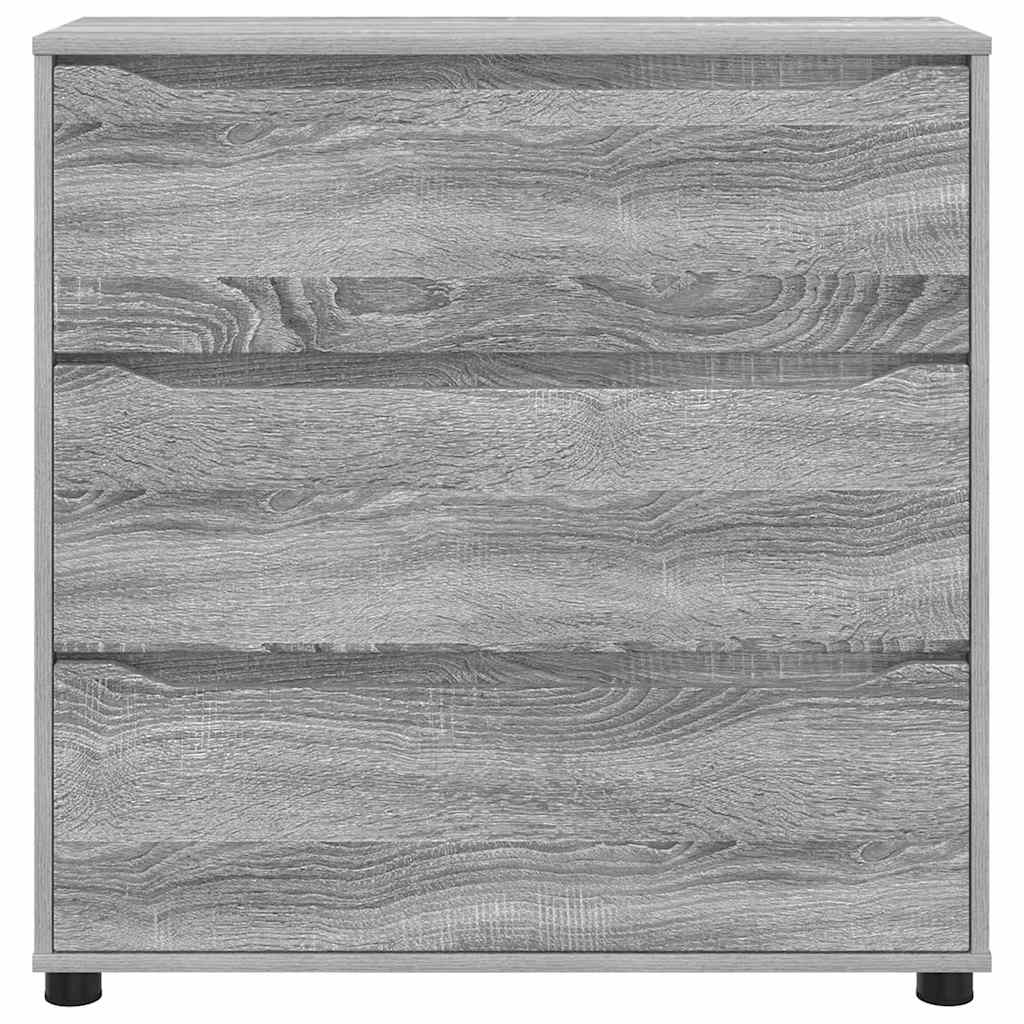 Opbergkast Grijs Sonoma 80 x 31 x 81 cm Bewerkt hout