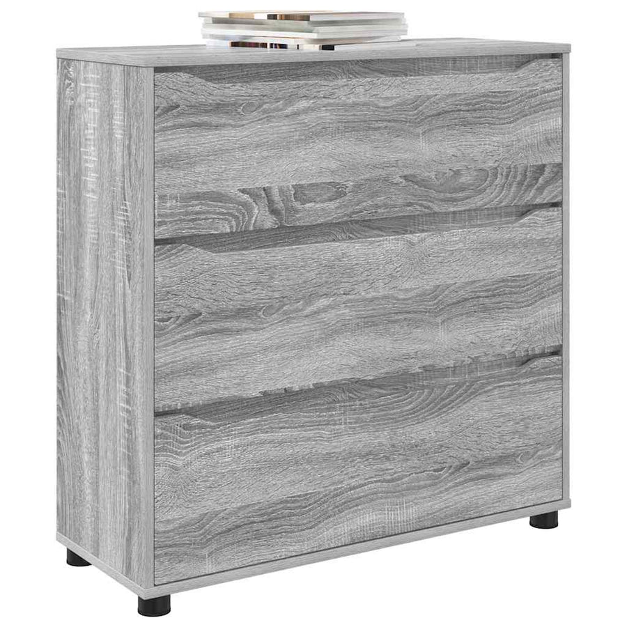 Opbergkast Grijs Sonoma 80 x 31 x 81 cm Bewerkt hout