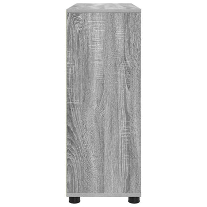 Opbergkast Grijs Sonoma 80 x 31 x 81 cm Bewerkt hout
