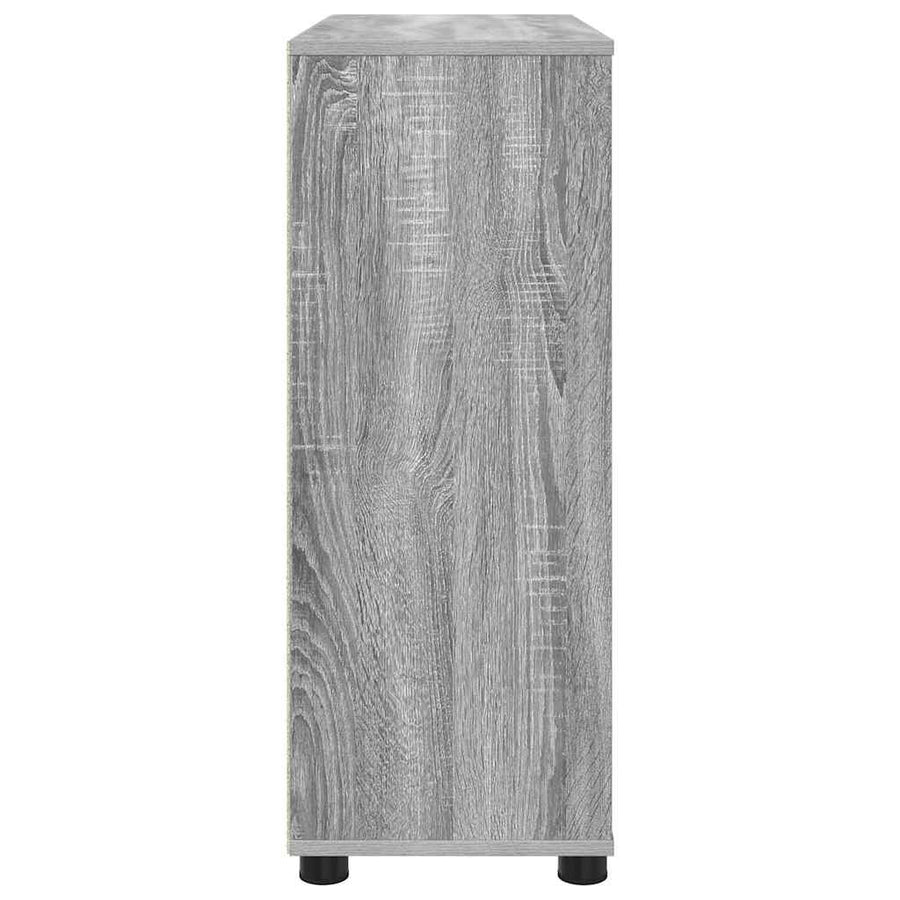 Opbergkast Grijs Sonoma 80 x 31 x 81 cm Bewerkt hout