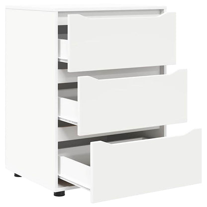 Opbergkast Wit 60 x 48 x 81 cm Bewerkt hout