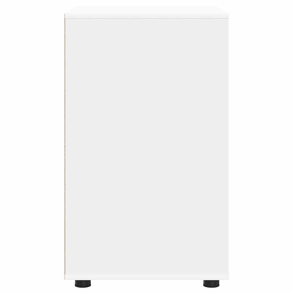 Opbergkast Wit 60 x 48 x 81 cm Bewerkt hout