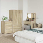 Storage Cabinet Sonoma Oak 60 x 48 x 81 cm Engineered Wood