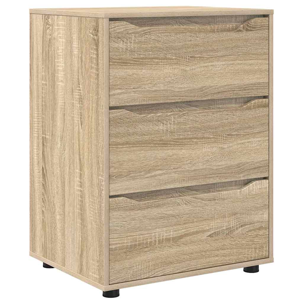 Opbergkast Sonoma Eiken 60 x 48 x 81 cm Bewerkt hout