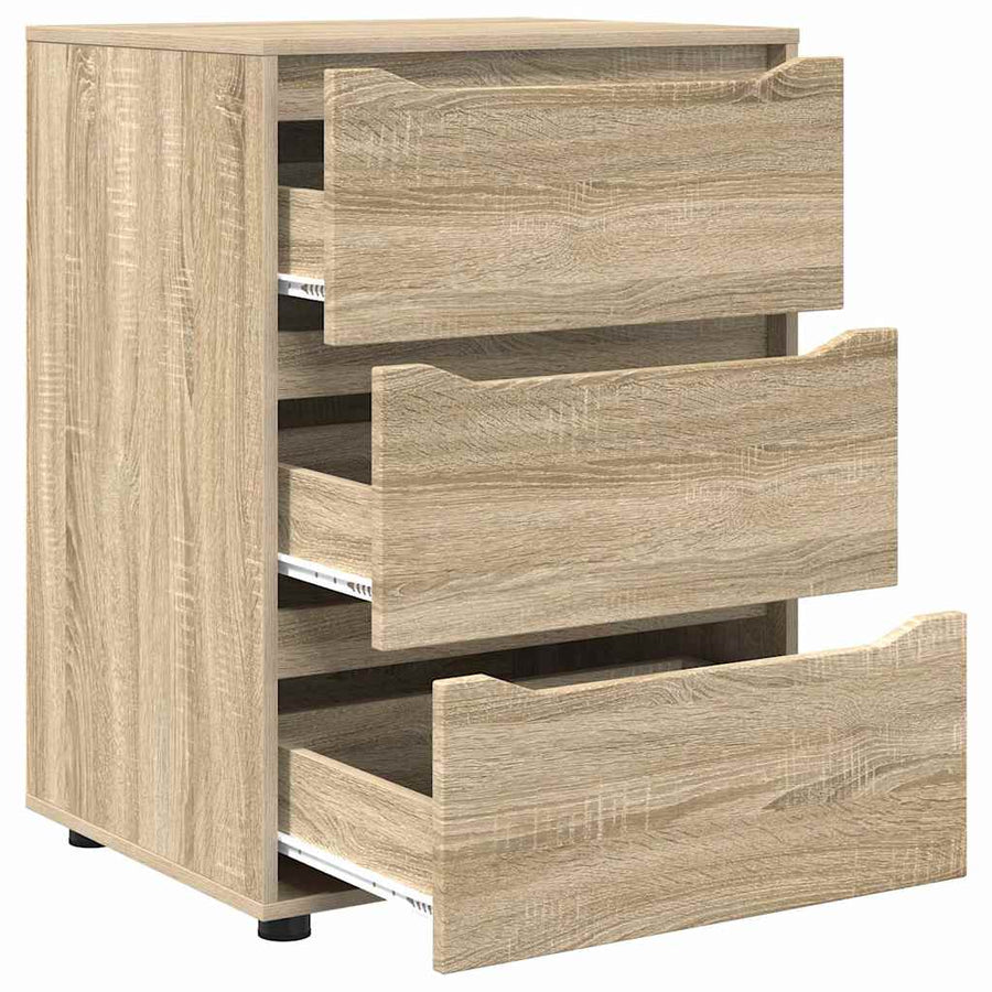 Opbergkast Sonoma Eiken 60 x 48 x 81 cm Bewerkt hout