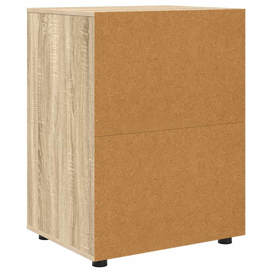Opbergkast Sonoma Eiken 60 x 48 x 81 cm Bewerkt hout
