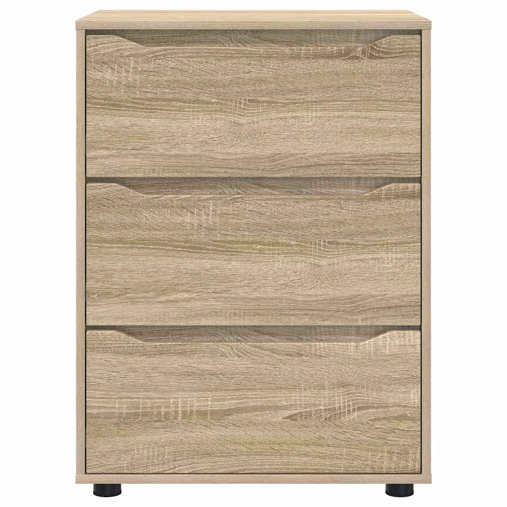 Opbergkast Sonoma Eiken 60 x 48 x 81 cm Bewerkt hout