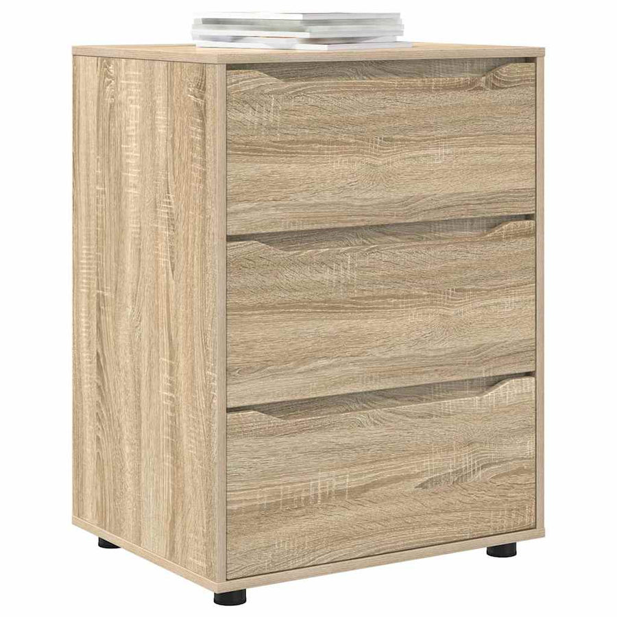 Opbergkast Sonoma Eiken 60 x 48 x 81 cm Bewerkt hout