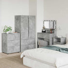 Storage Cabinet Concrete Grey 60 x 48 x 81 cm Engineered wood