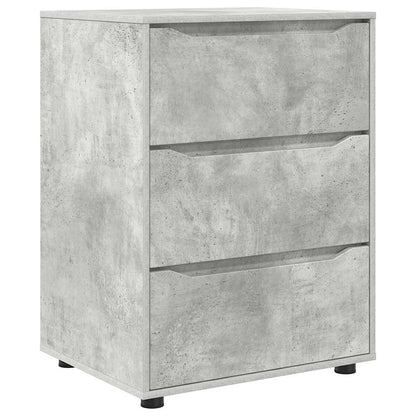 Opbergkast Beton Grijs 60 x 48 x 81 cm Bewerkt hout