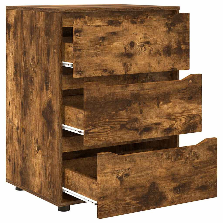 Opbergkast Gerookt eiken 60 x 48 x 81 cm Bewerkt hout