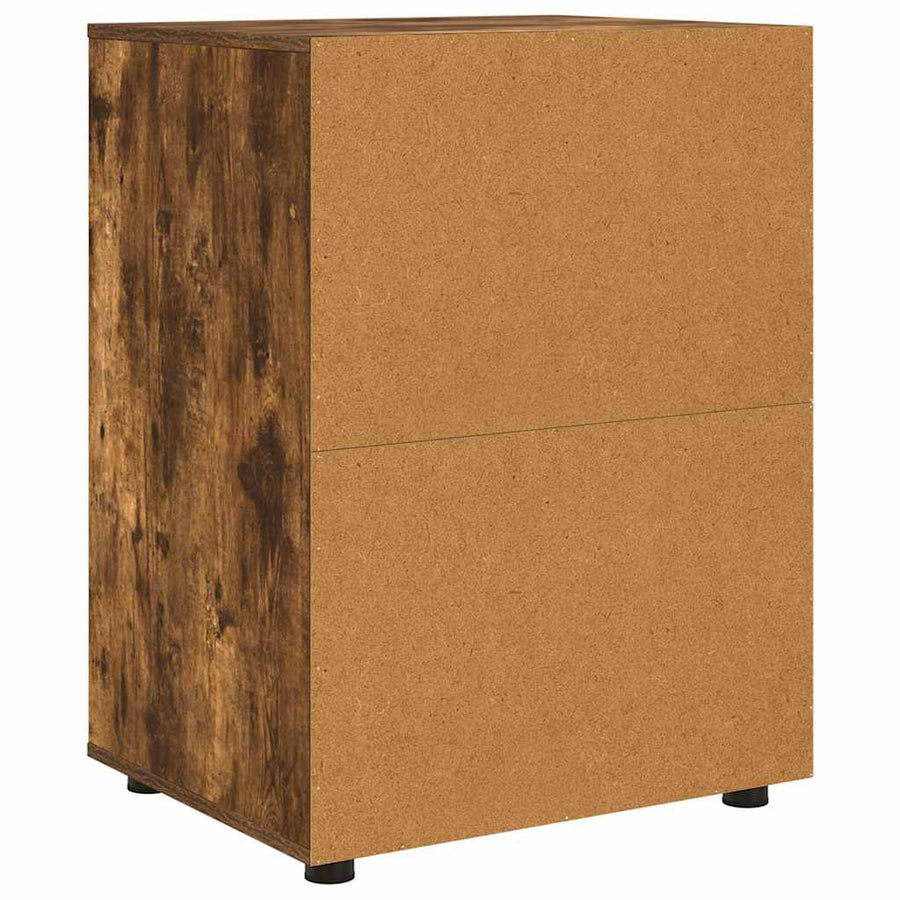 Opbergkast Gerookt eiken 60 x 48 x 81 cm Bewerkt hout