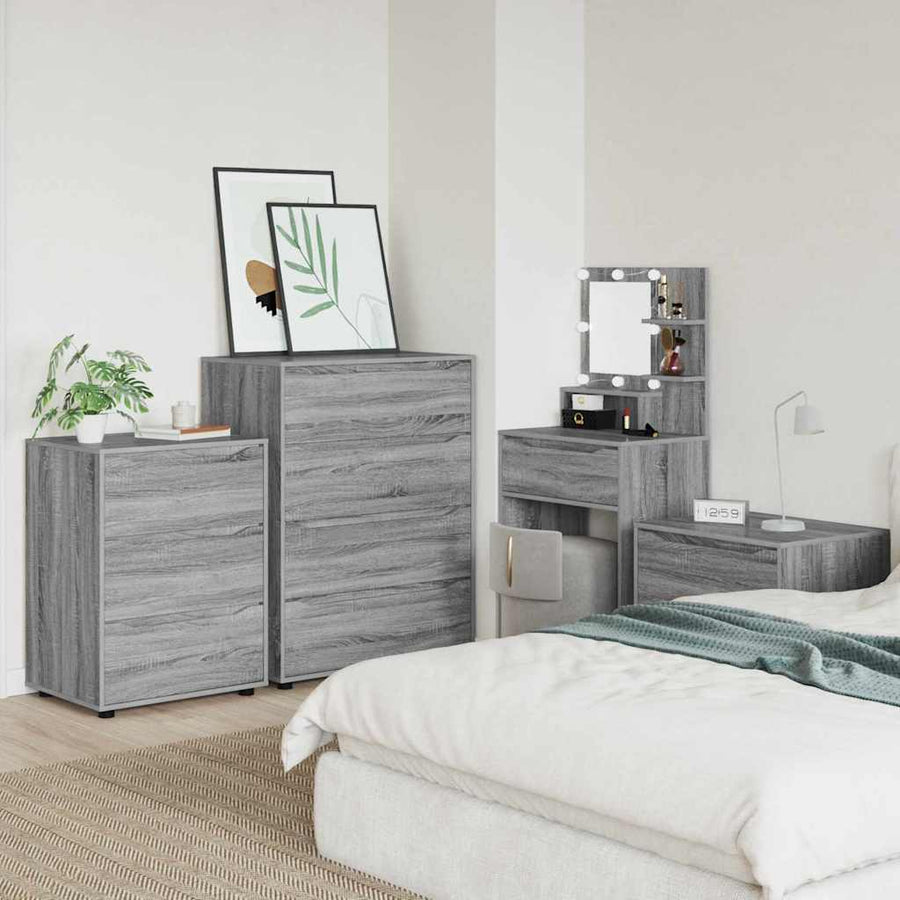 Opbergkast Grijs Sonoma 60 x 48 x 81 cm Bewerkt hout