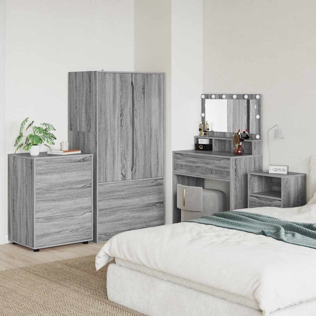 Opbergkast Grijs Sonoma 60 x 48 x 81 cm Bewerkt hout