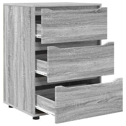 Opbergkast Grijs Sonoma 60 x 48 x 81 cm Bewerkt hout