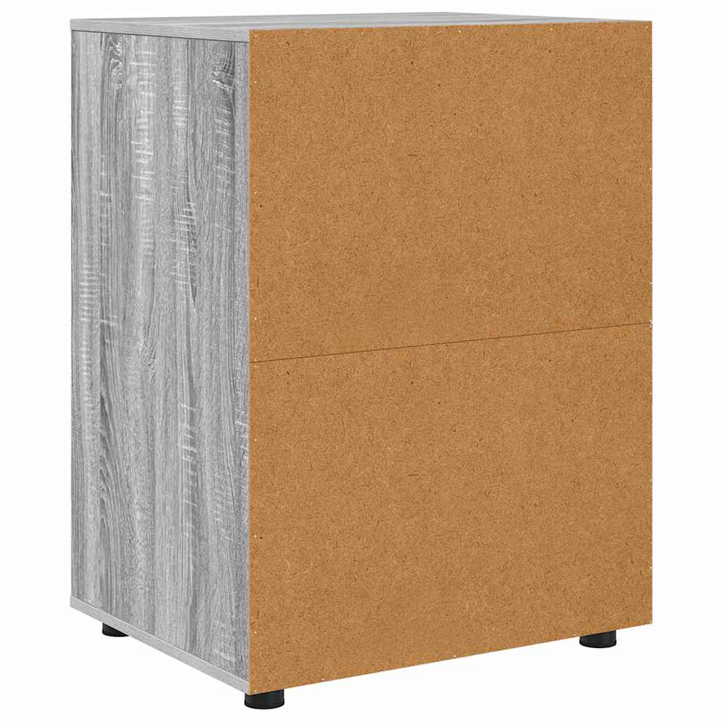 Opbergkast Grijs Sonoma 60 x 48 x 81 cm Bewerkt hout