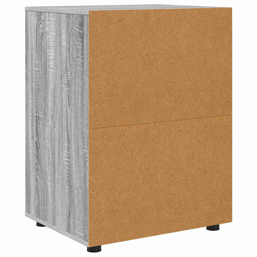 Opbergkast Grijs Sonoma 60 x 48 x 81 cm Bewerkt hout