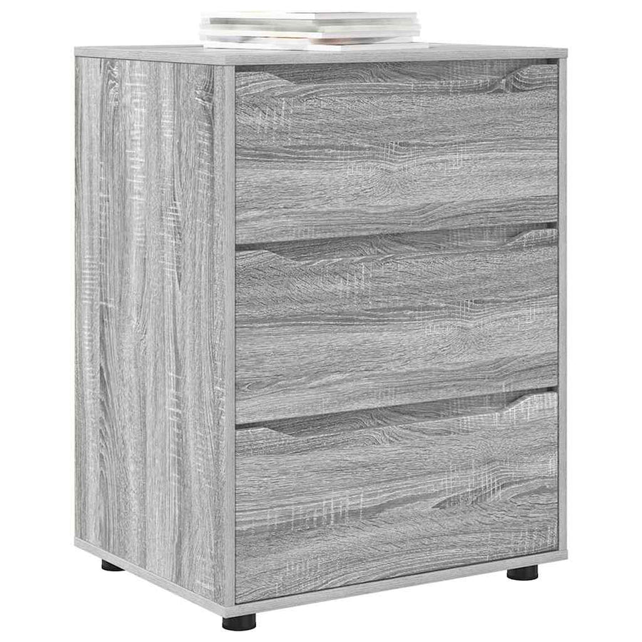 Opbergkast Grijs Sonoma 60 x 48 x 81 cm Bewerkt hout