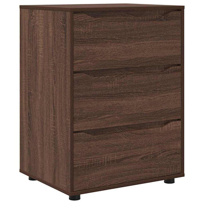 Opbergkast Bruin Eiken 60 x 48 x 81 cm Bewerkt hout