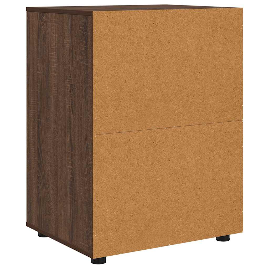 Opbergkast Bruin Eiken 60 x 48 x 81 cm Bewerkt hout