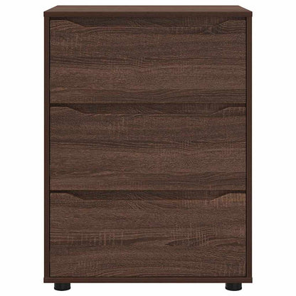Opbergkast Bruin Eiken 60 x 48 x 81 cm Bewerkt hout