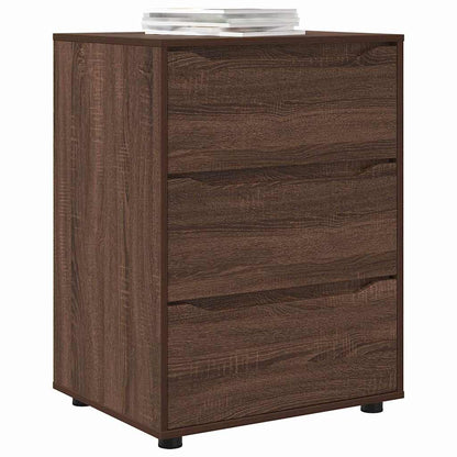 Opbergkast Bruin Eiken 60 x 48 x 81 cm Bewerkt hout