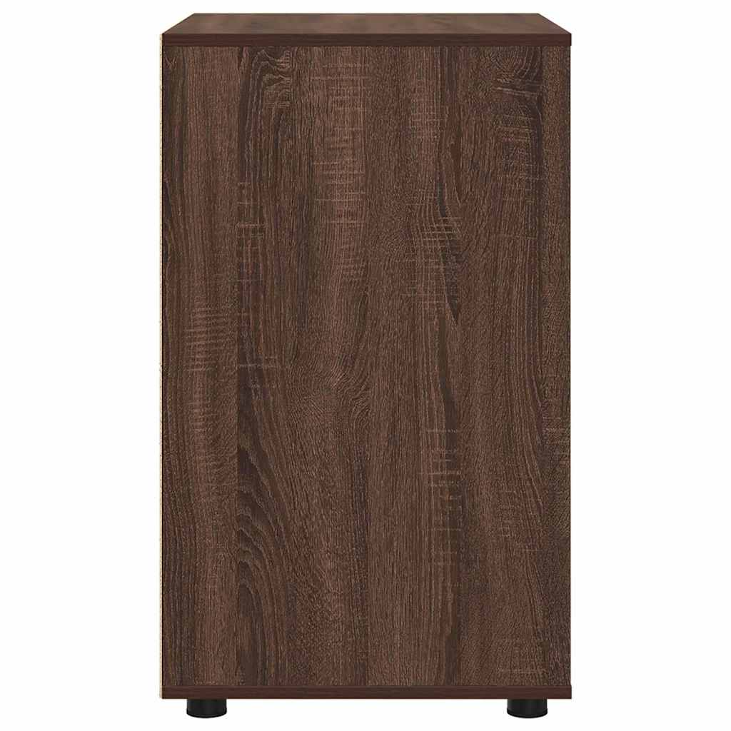 Opbergkast Bruin Eiken 60 x 48 x 81 cm Bewerkt hout