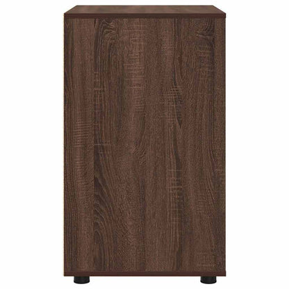 Opbergkast Bruin Eiken 60 x 48 x 81 cm Bewerkt hout