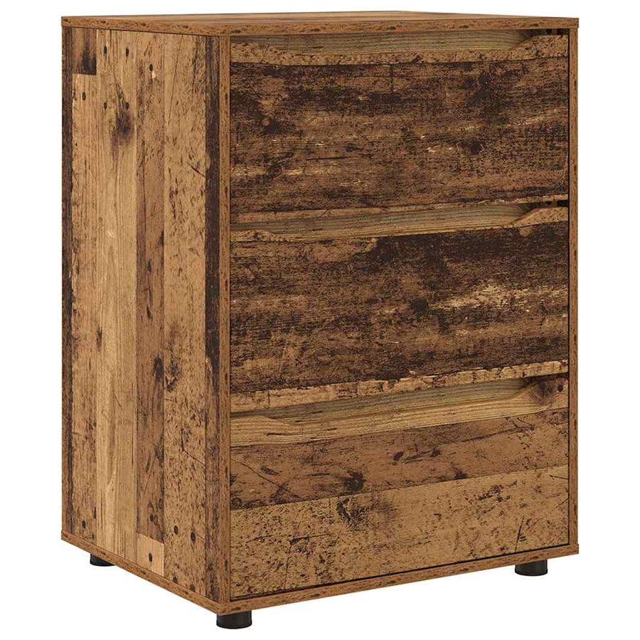 Opbergkast Oud Hout 60 x 48 x 81 cm Bewerkt hout