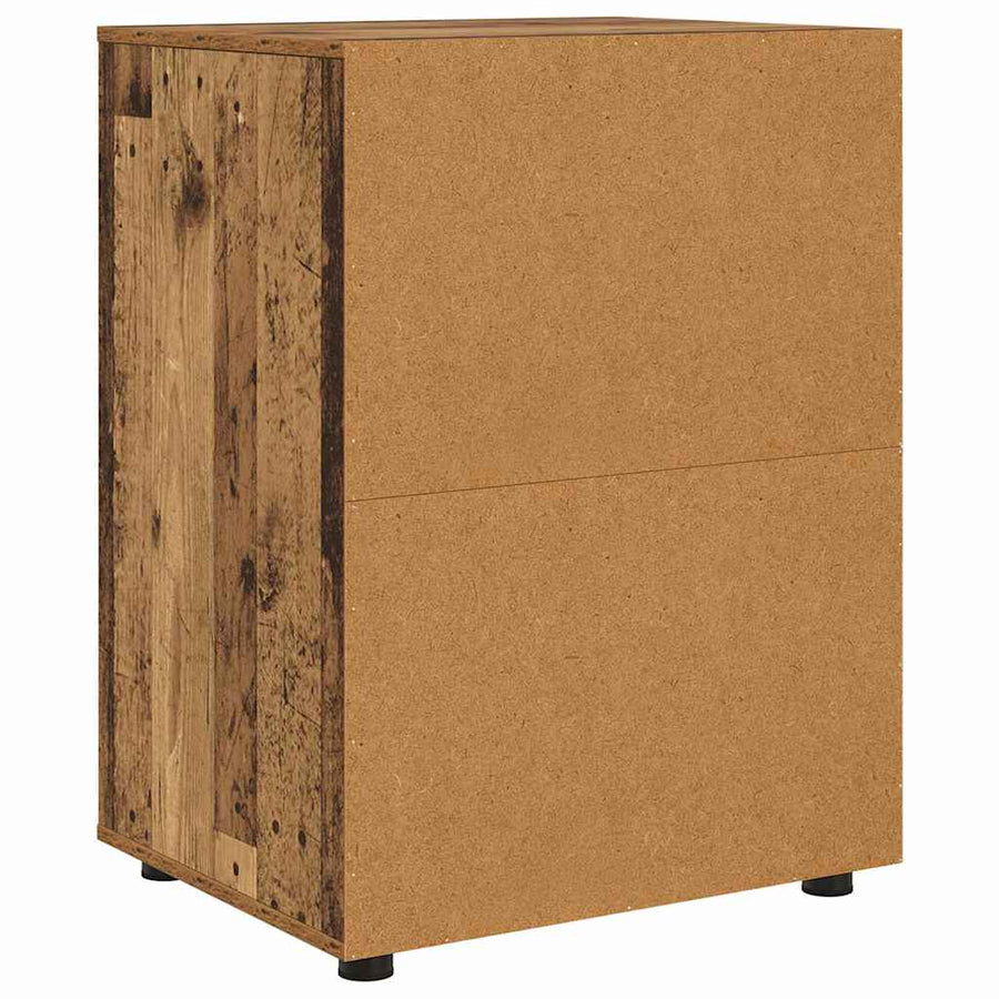 Opbergkast Oud Hout 60 x 48 x 81 cm Bewerkt hout