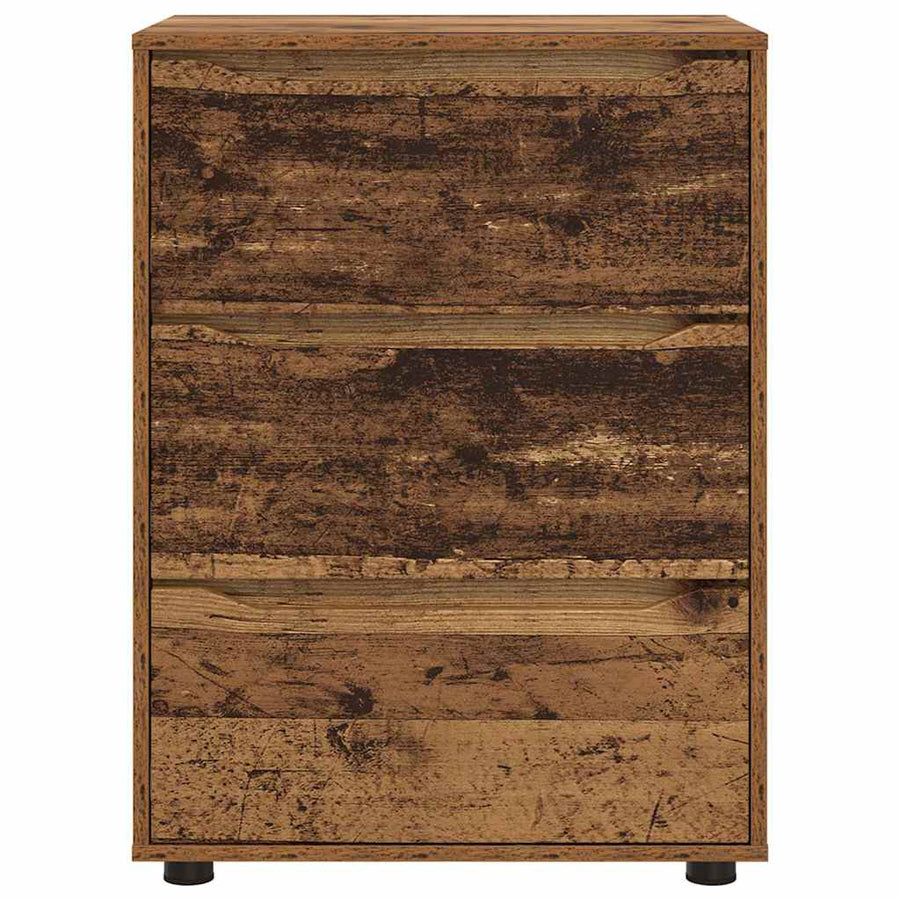 Opbergkast Oud Hout 60 x 48 x 81 cm Bewerkt hout