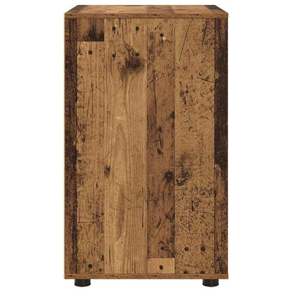 Opbergkast Oud Hout 60 x 48 x 81 cm Bewerkt hout