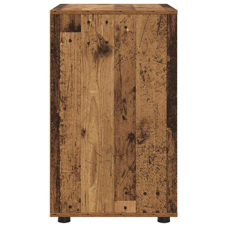Opbergkast Oud Hout 60 x 48 x 81 cm Bewerkt hout