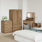Storage Cabinet Artisan Oak 60 x 48 x 81 cm Engineered Wood