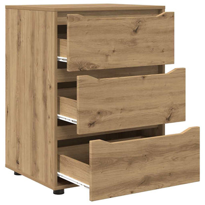 Opbergkast Artisan Eiken 60 x 48 x 81 cm Bewerkt hout