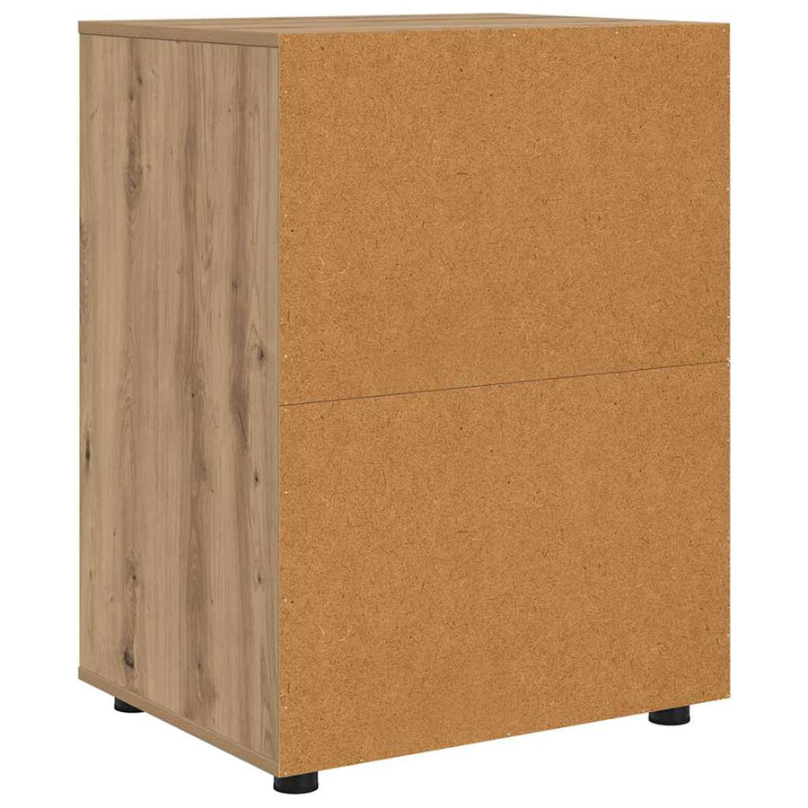 Opbergkast Artisan Eiken 60 x 48 x 81 cm Bewerkt hout