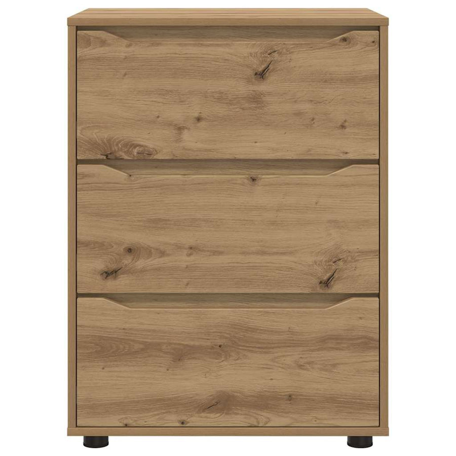 Opbergkast Artisan Eiken 60 x 48 x 81 cm Bewerkt hout