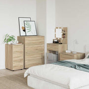Opbergkast 40x48x81 cm sonoma eiken