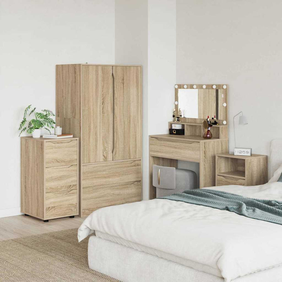 Opbergkast Sonoma Eiken 40 x 48 x 81 cm Bewerkt hout