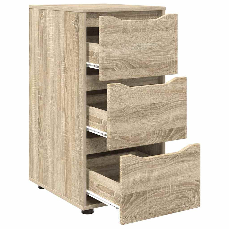 Opbergkast Sonoma Eiken 40 x 48 x 81 cm Bewerkt hout