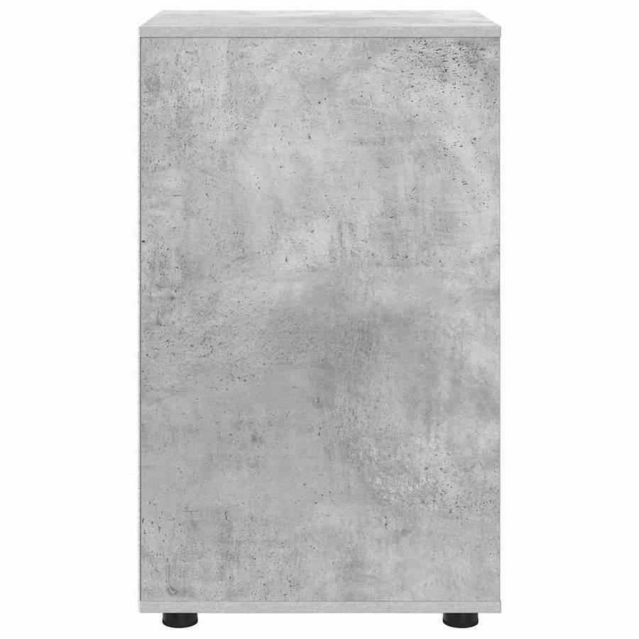 Opbergkast Beton Grijs 40 x 48 x 81 cm Bewerkt hout