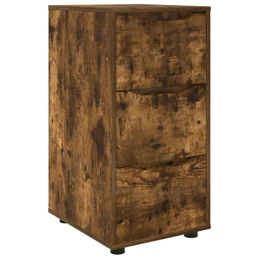 Opbergkast Gerookt eiken 40 x 48 x 81 cm Bewerkt hout