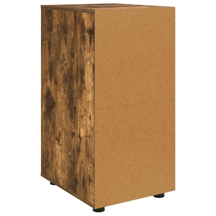 Opbergkast Gerookt eiken 40 x 48 x 81 cm Bewerkt hout