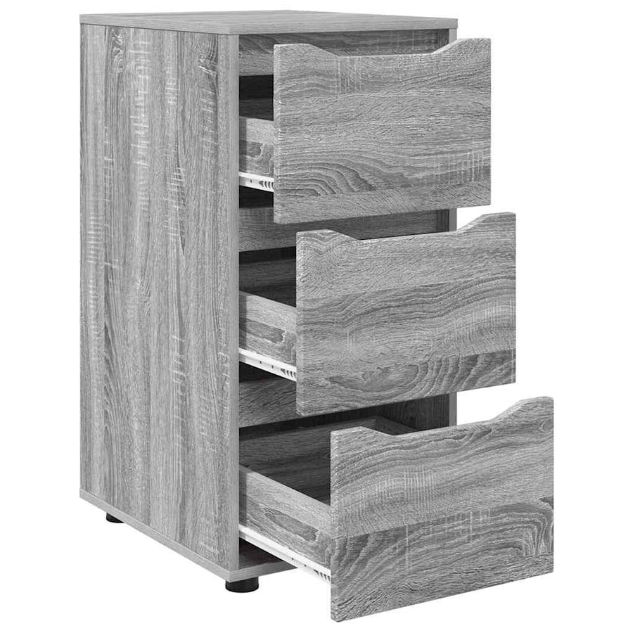 Opbergkast Grijs Sonoma 40 x 48 x 81 cm Bewerkt hout