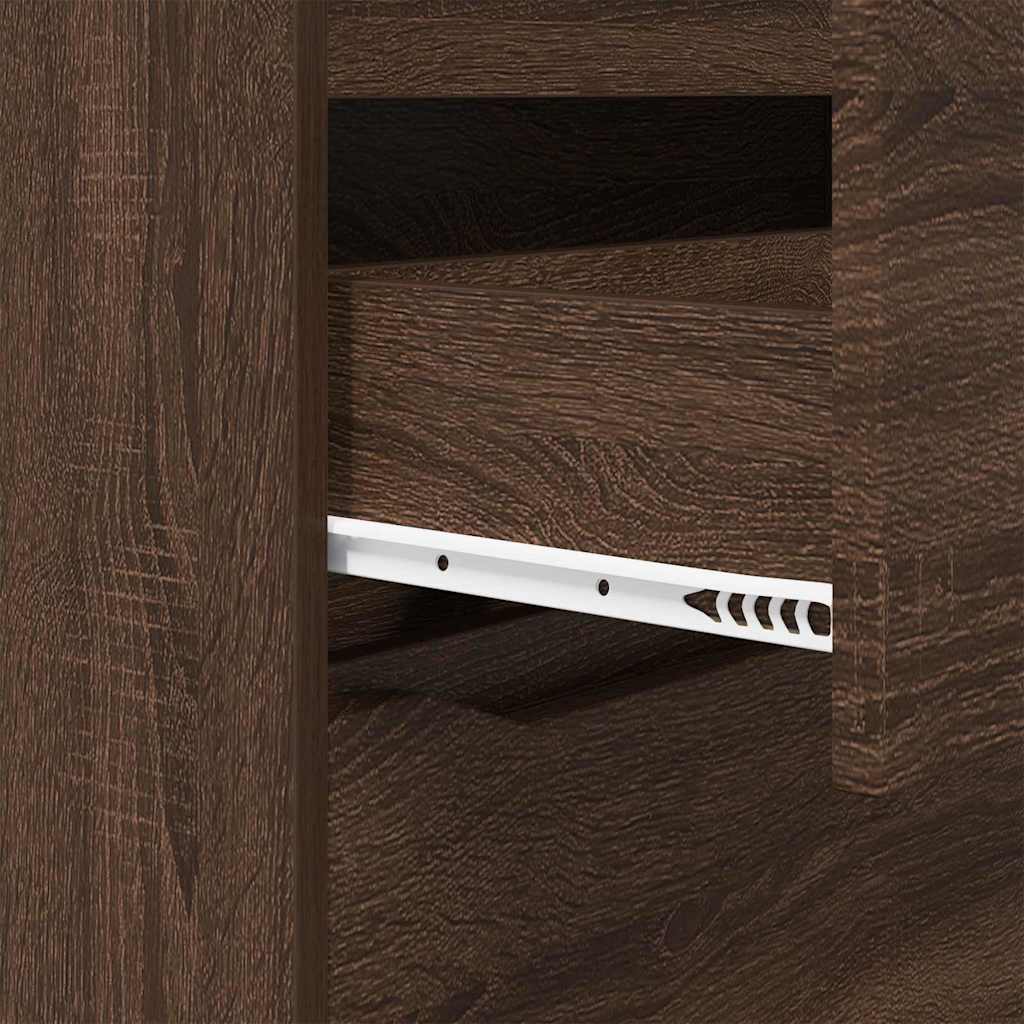 Opbergkast Bruin Eiken 40 x 48 x 81 cm Bewerkt hout