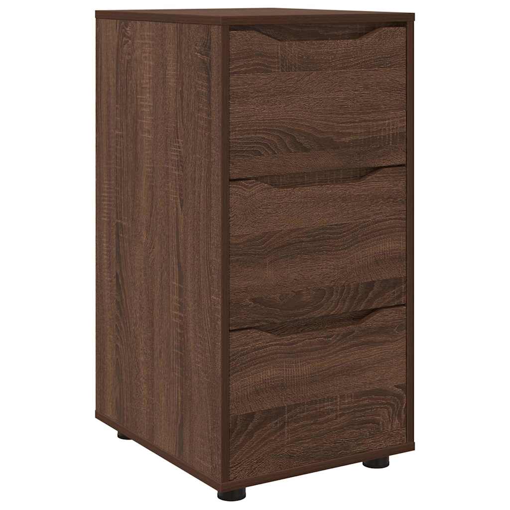 Opbergkast Bruin Eiken 40 x 48 x 81 cm Bewerkt hout