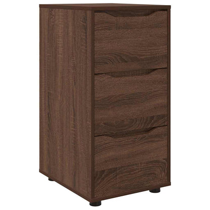 Opbergkast Bruin Eiken 40 x 48 x 81 cm Bewerkt hout