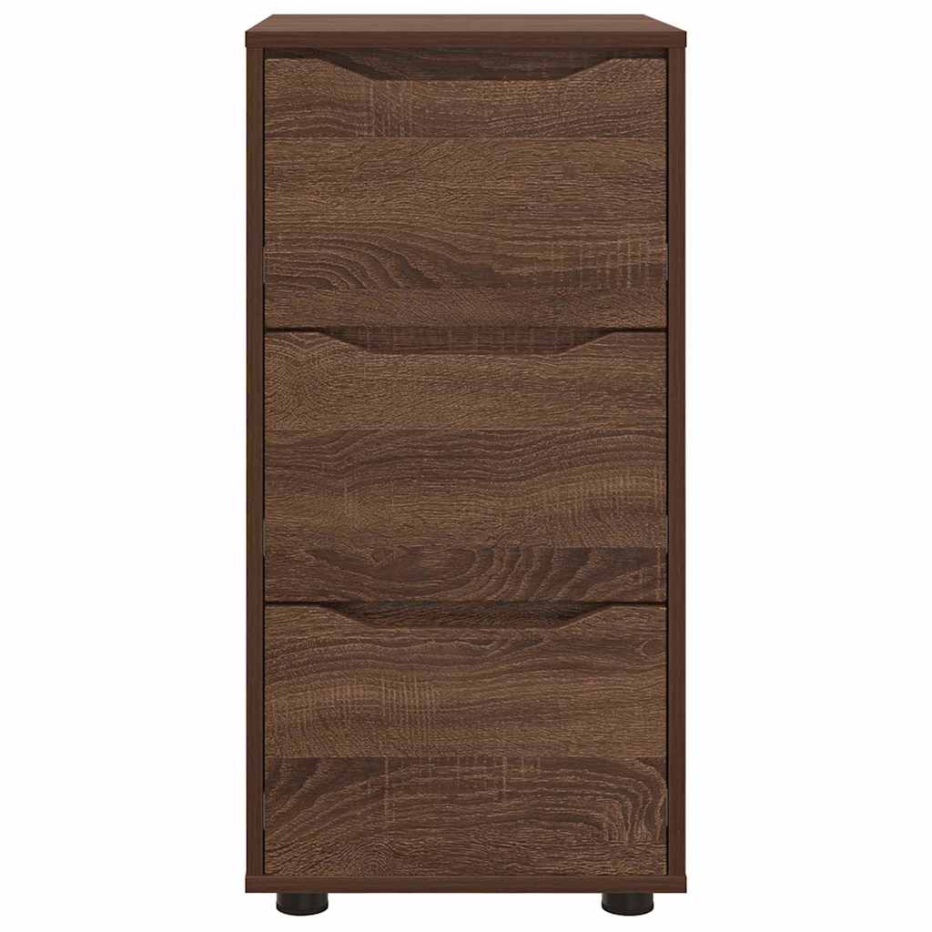 Opbergkast Bruin Eiken 40 x 48 x 81 cm Bewerkt hout