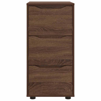 Opbergkast Bruin Eiken 40 x 48 x 81 cm Bewerkt hout